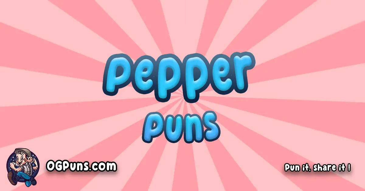 Pepper puns