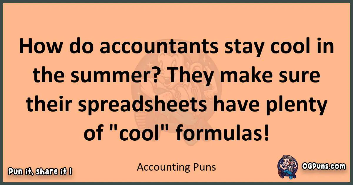 pun with Accounting puns