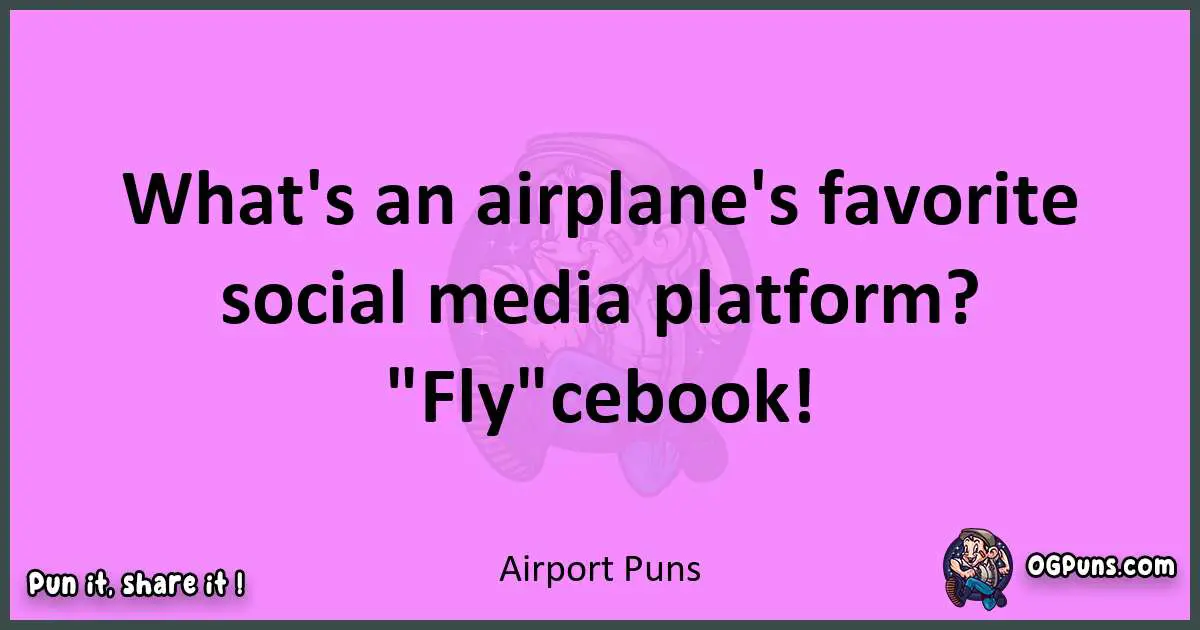 Airport puns nice pun
