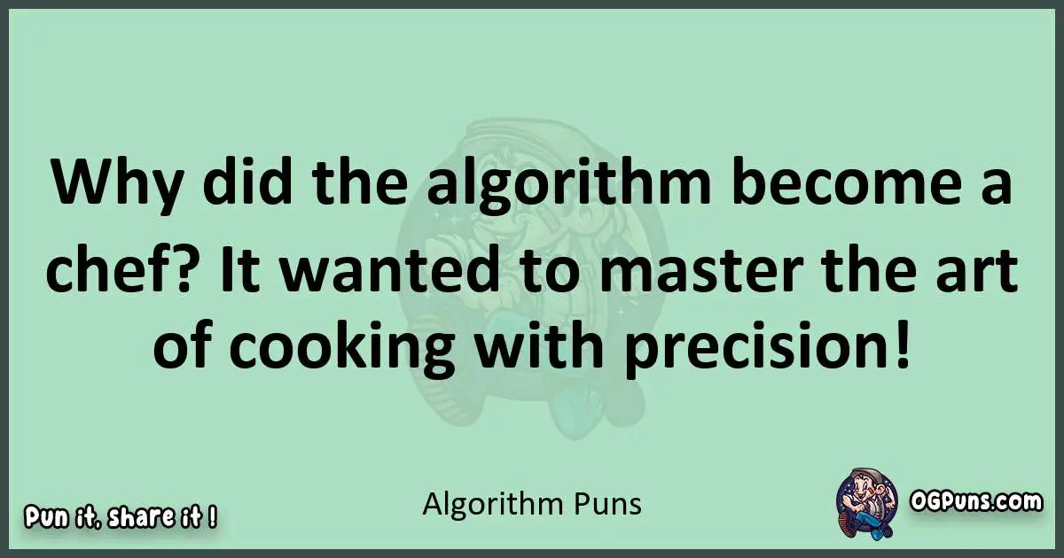 wordplay with Algorithm puns