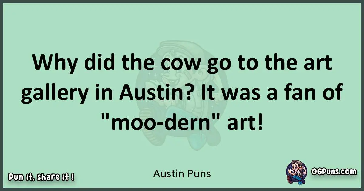 wordplay with Austin puns