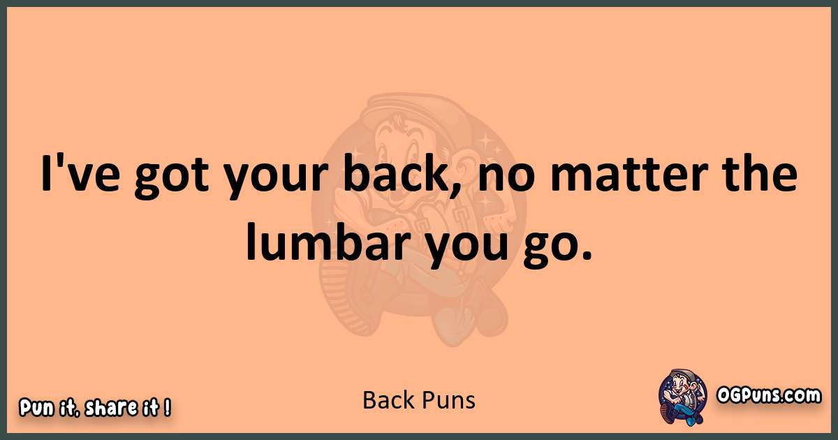 pun with Back puns