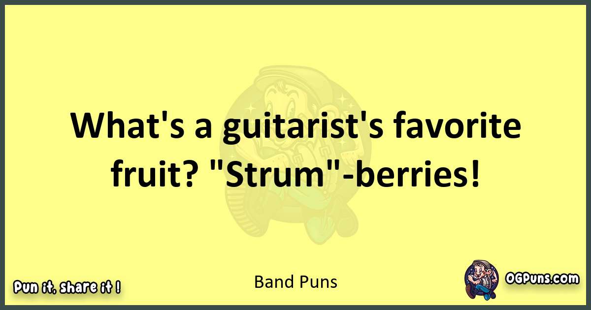 Band puns best worpdlay