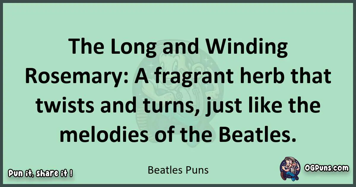 wordplay with Beatles puns
