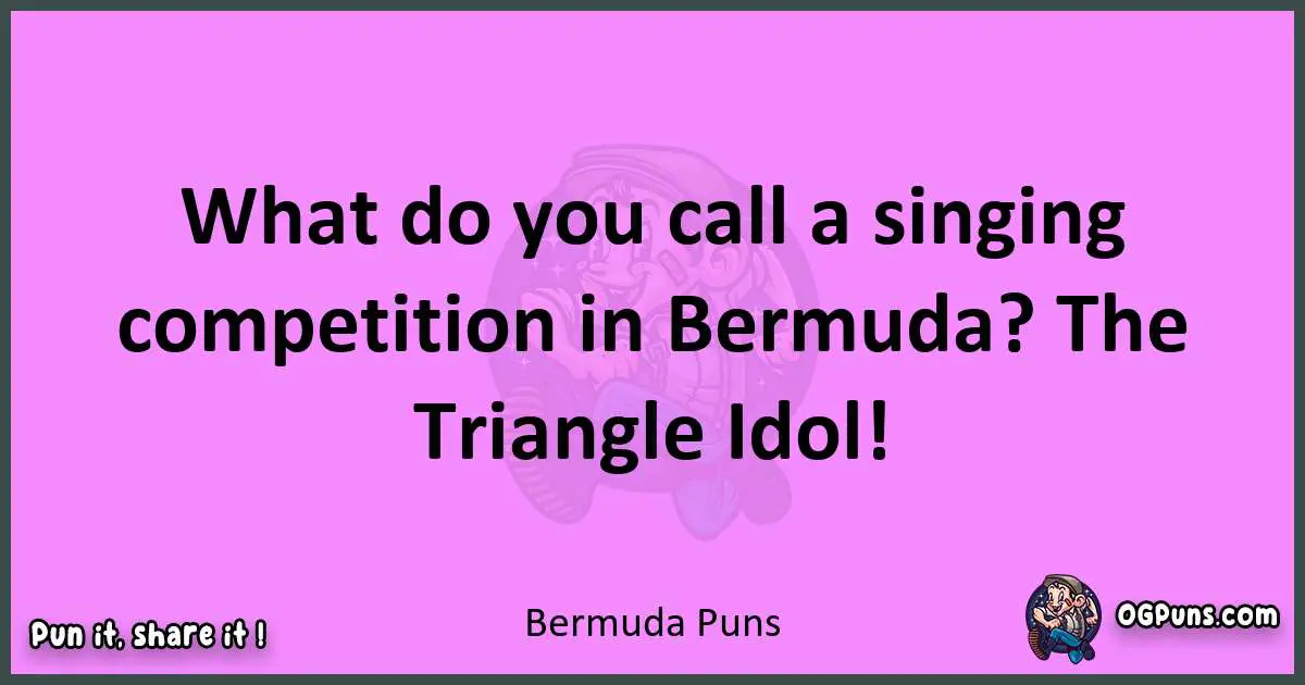 Bermuda puns nice pun
