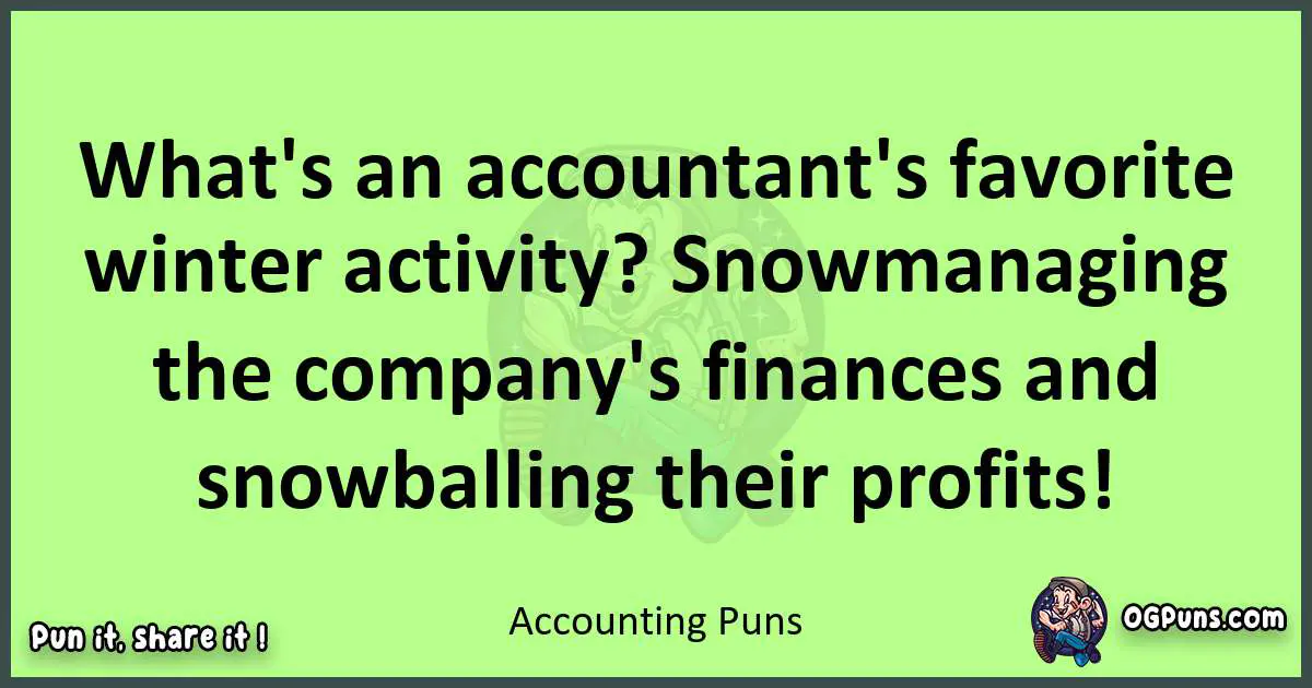 short Accounting puns pun