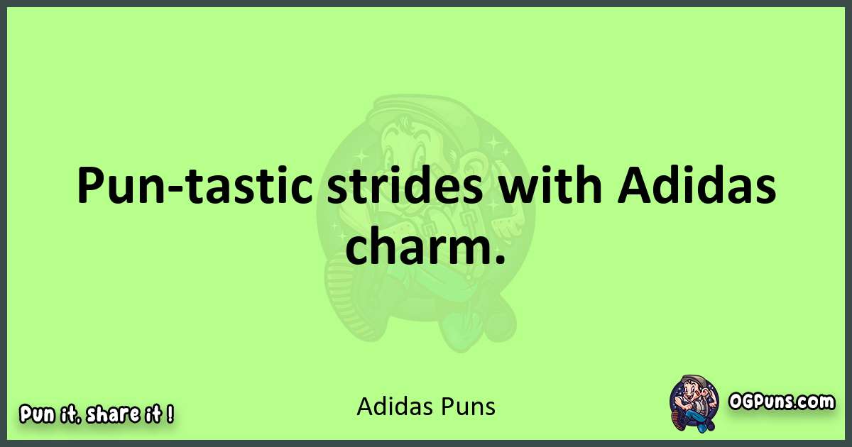 short Adidas puns pun