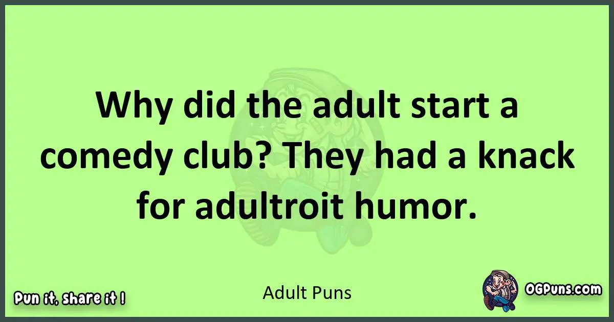 short Adult puns pun