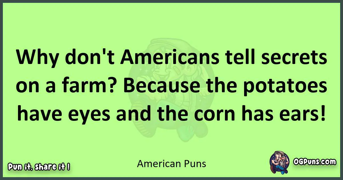 short American puns pun