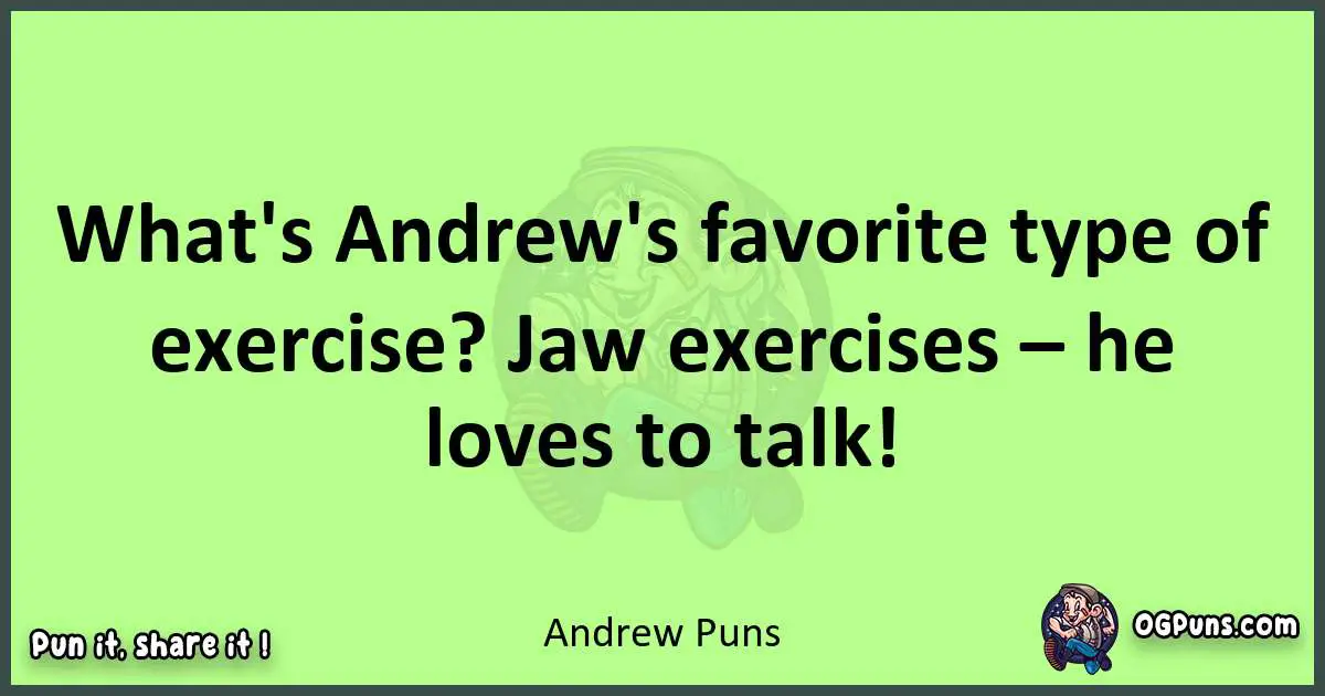 short Andrew puns pun