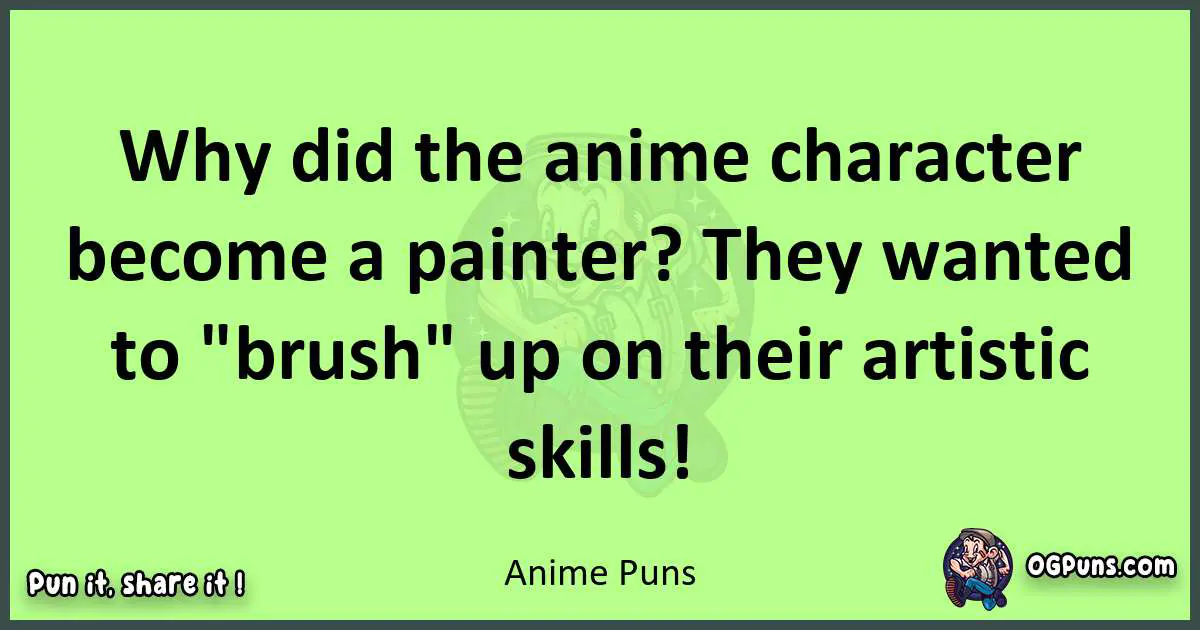 short Anime puns pun