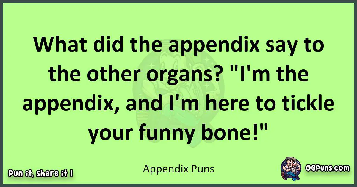 short Appendix puns pun