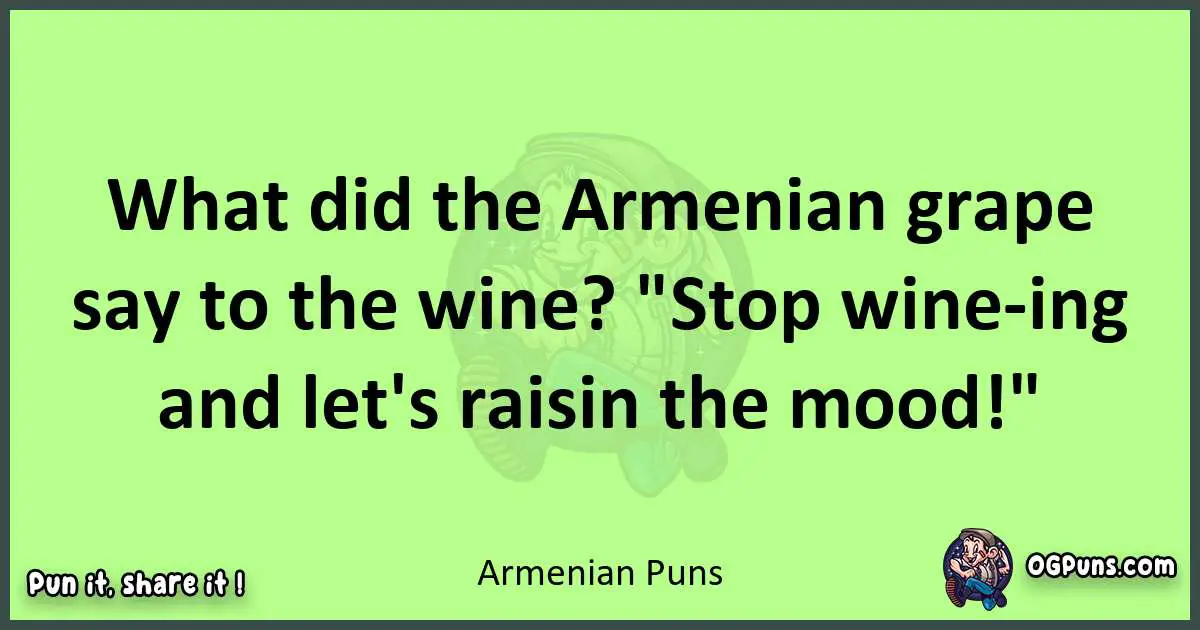 short Armenian puns pun