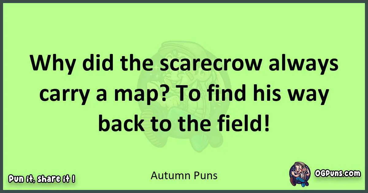 short Autumn puns pun