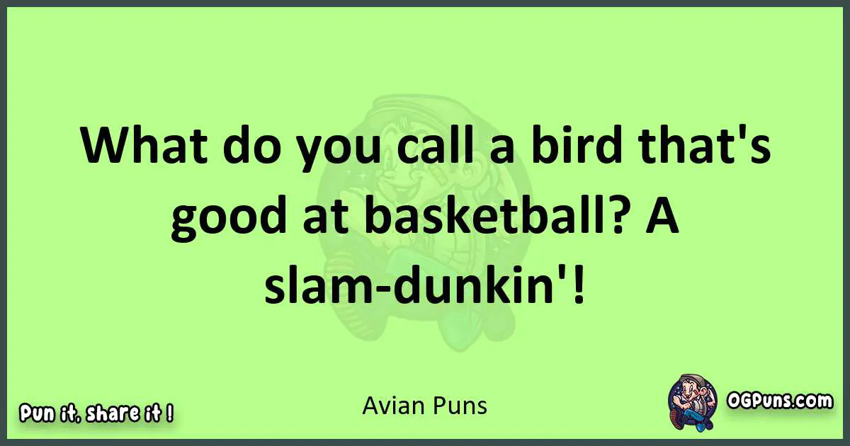 short Avian puns pun