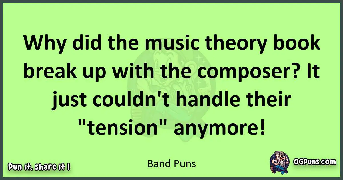 short Band puns pun