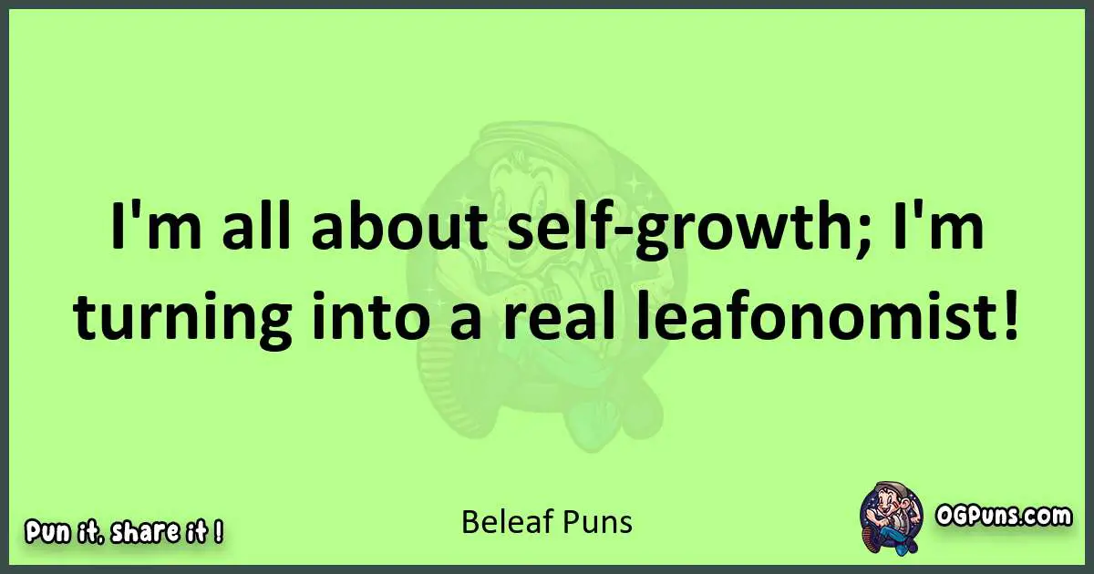 short Beleaf puns pun