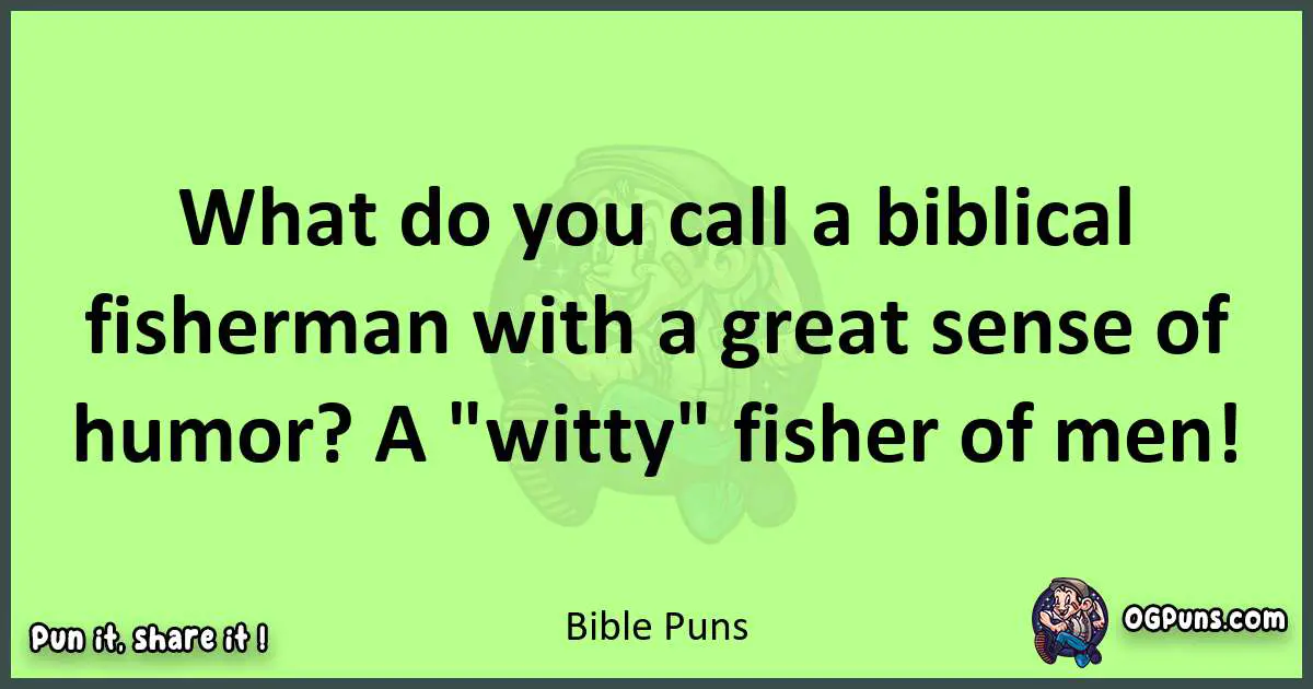 short Bible puns pun