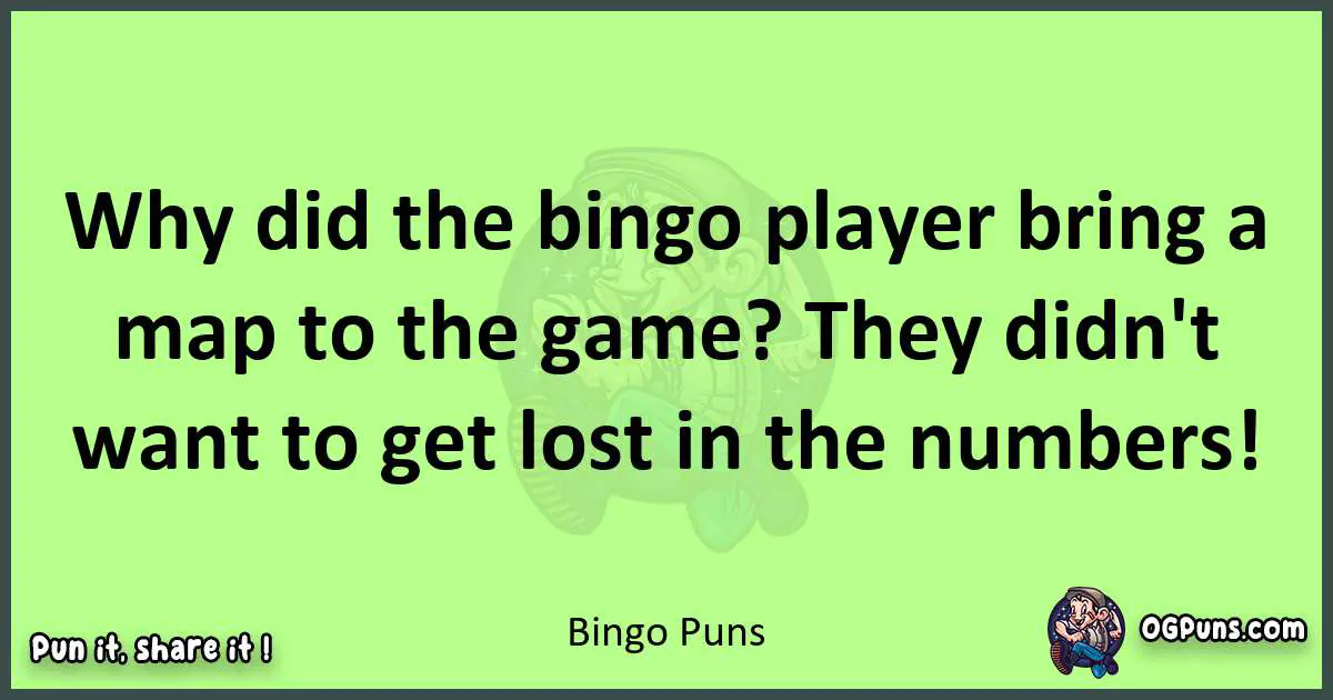 short Bingo puns pun