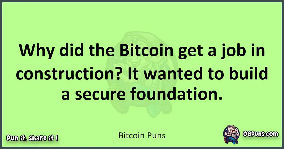 short Bitcoin puns pun
