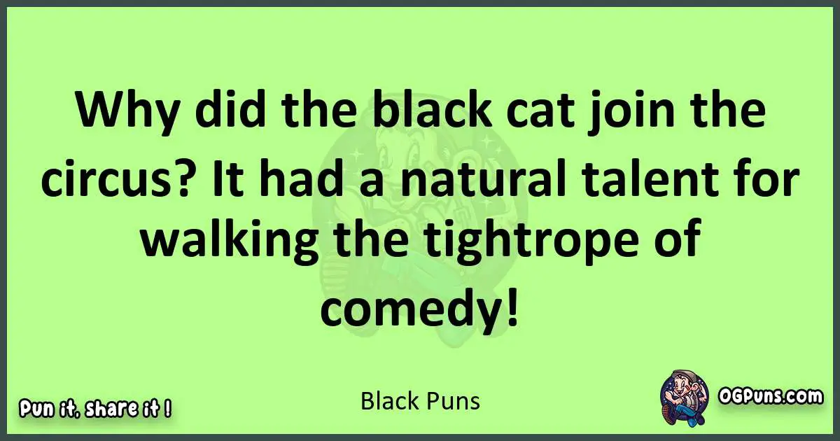 short Black puns pun