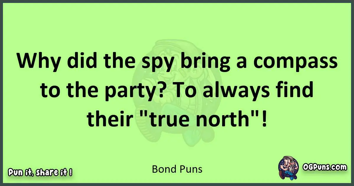 short Bond puns pun