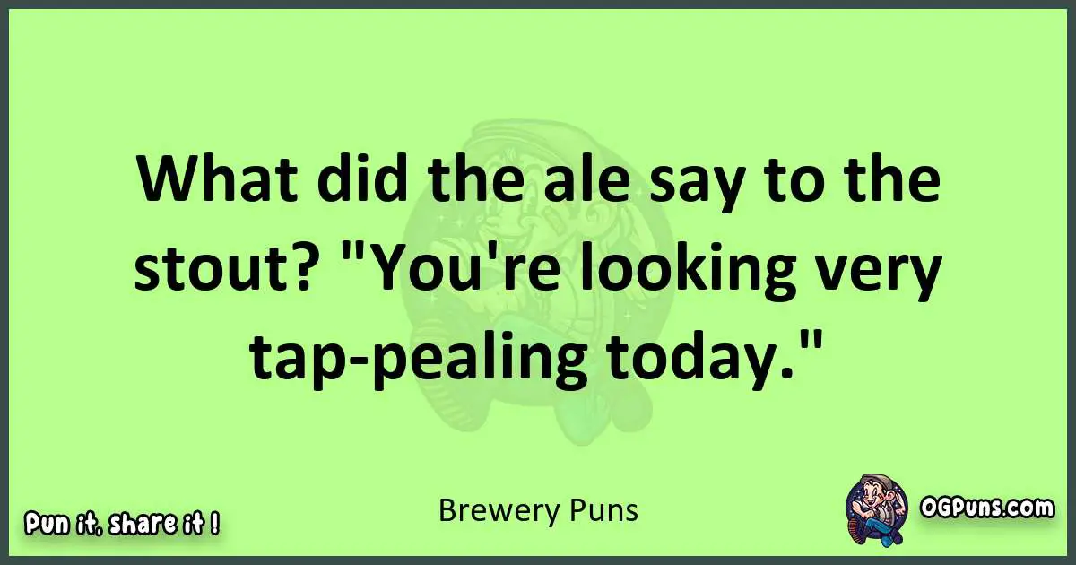 short Brewery puns pun