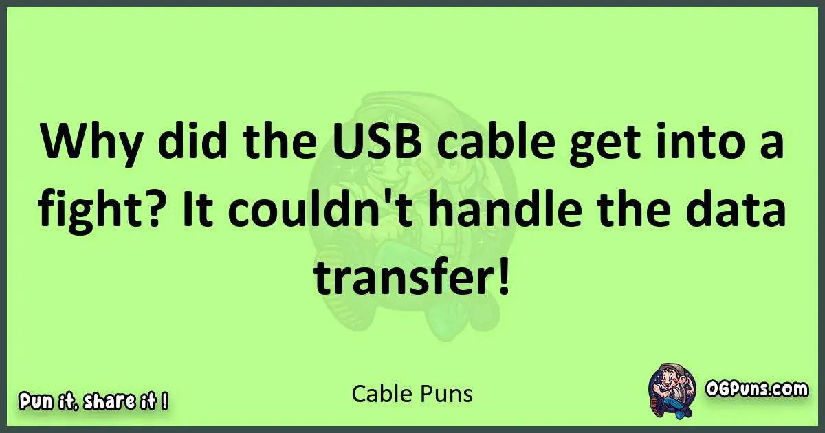 short Cable puns pun