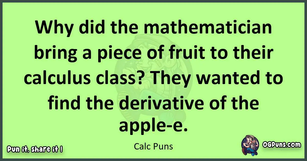 short Calc puns pun