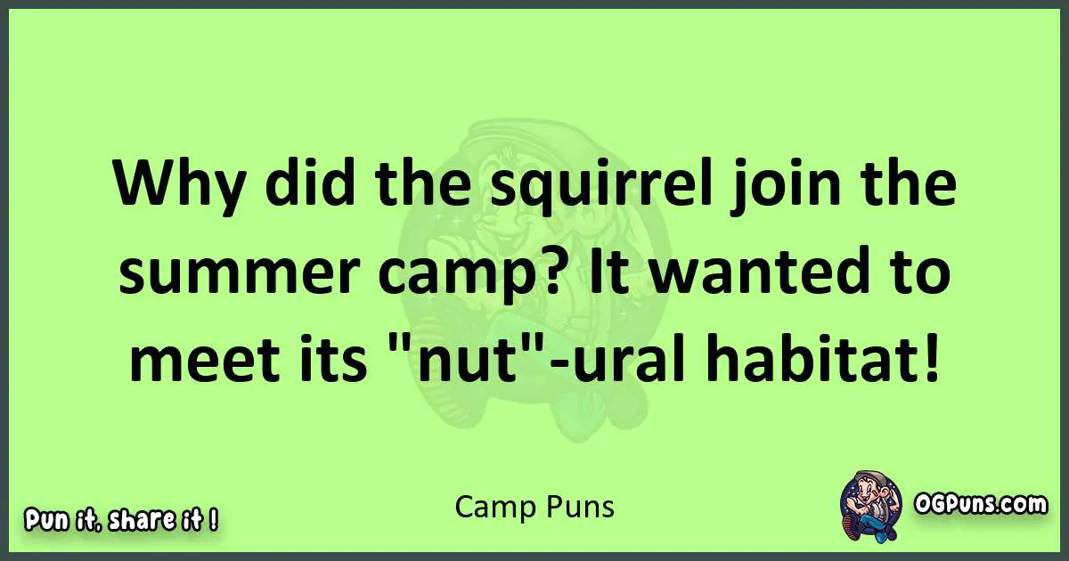 short Camp puns pun