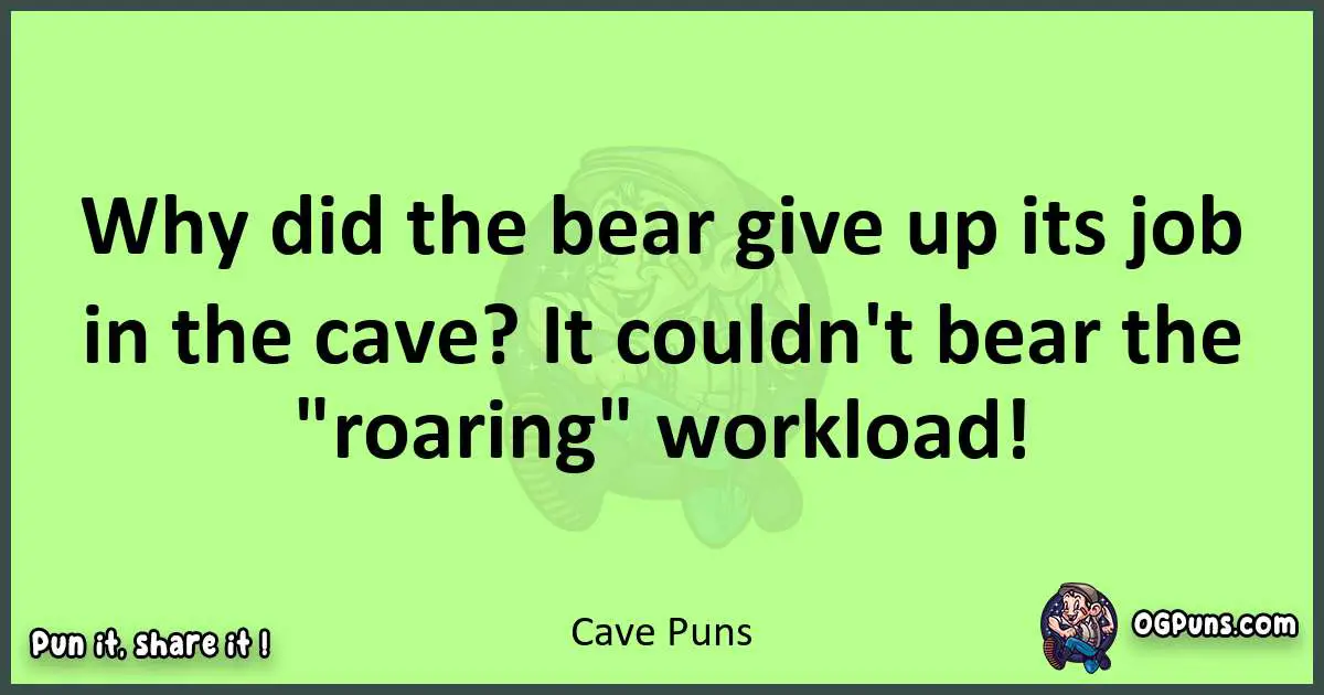 short Cave puns pun