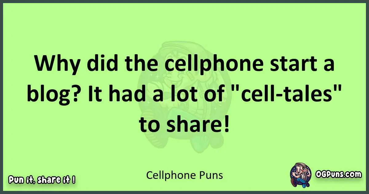 short Cellphone puns pun