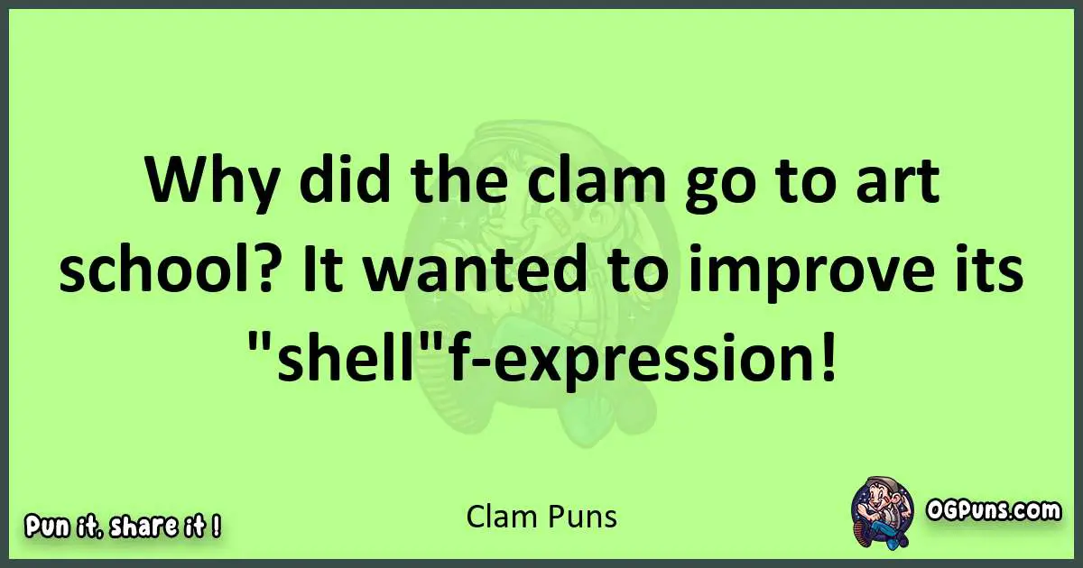 short Clam puns pun