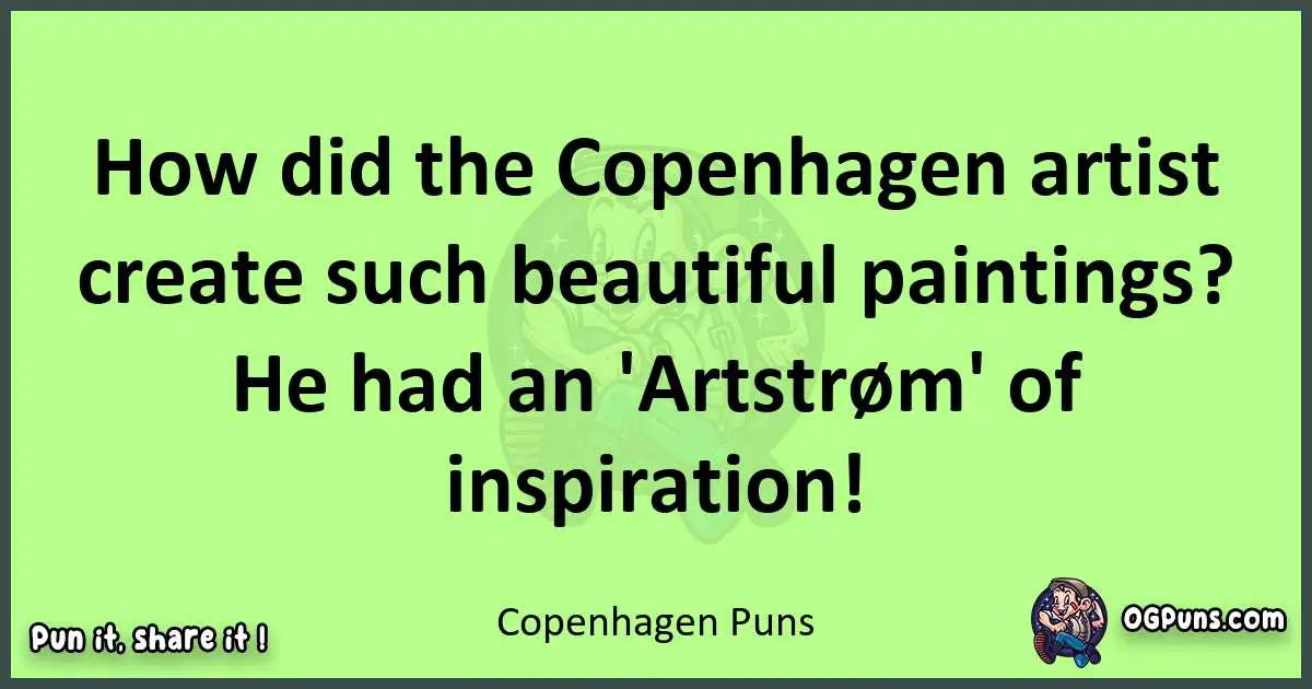 short Copenhagen puns pun