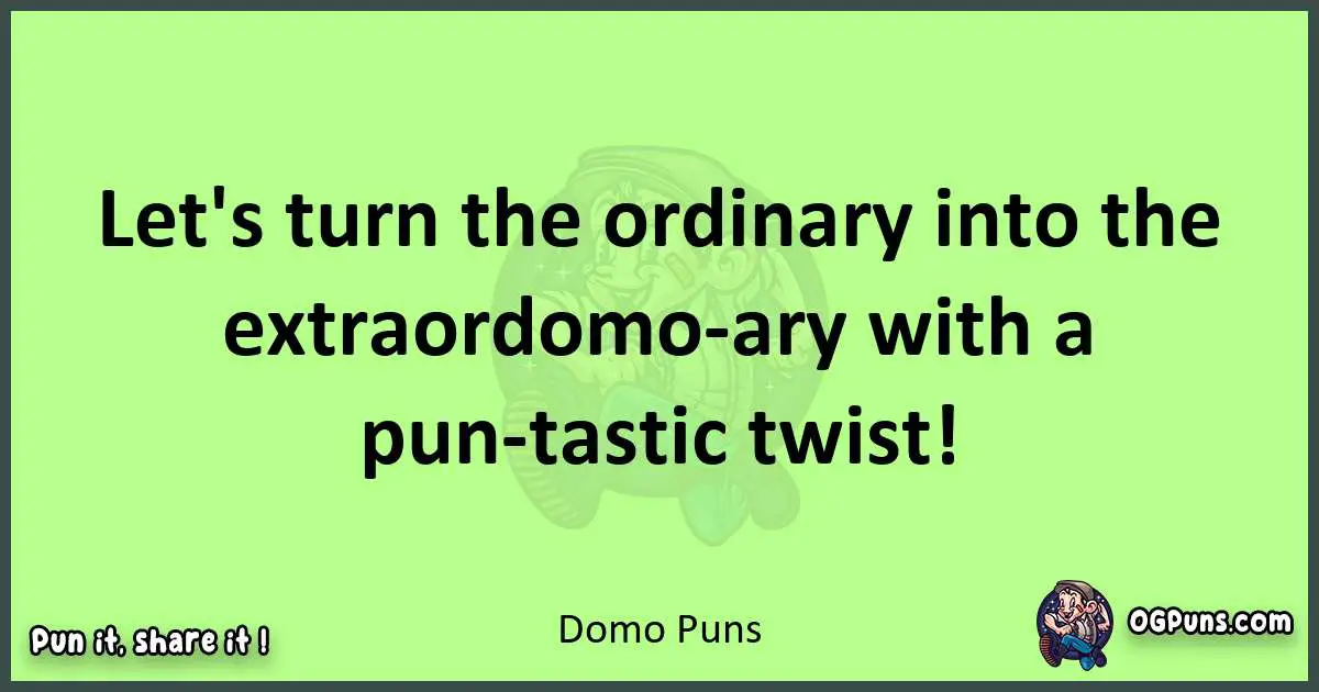 short Domo puns pun