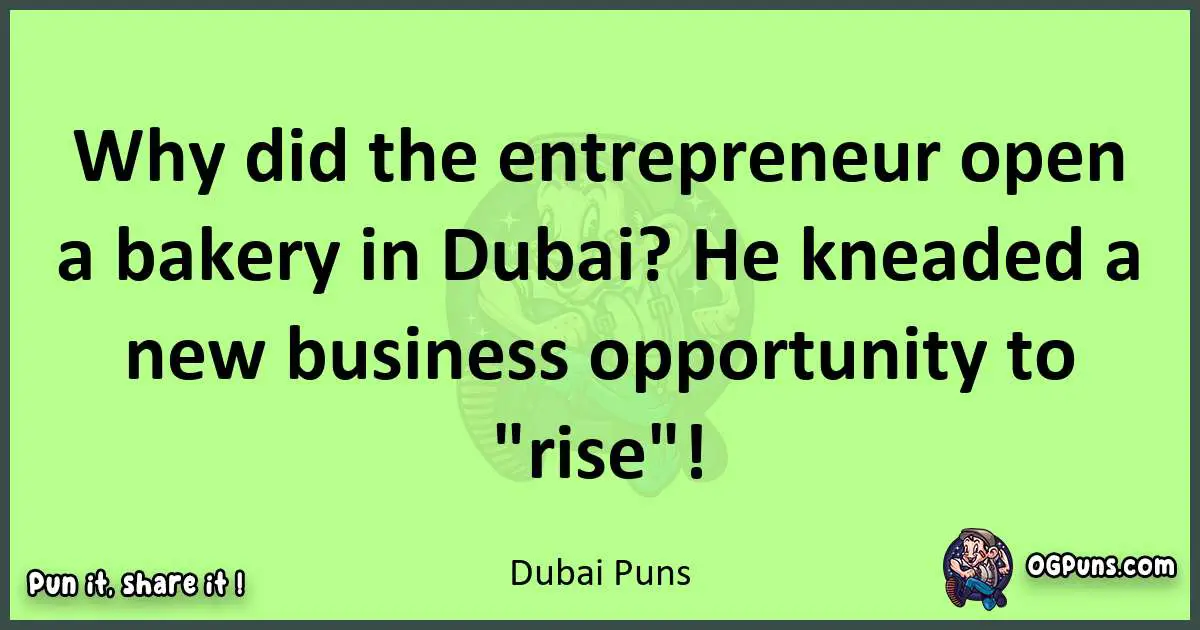 short Dubai puns pun