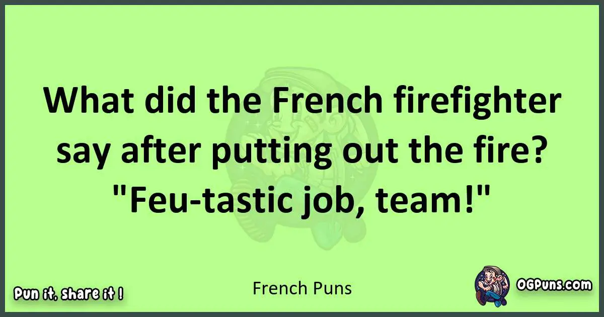 short French puns pun