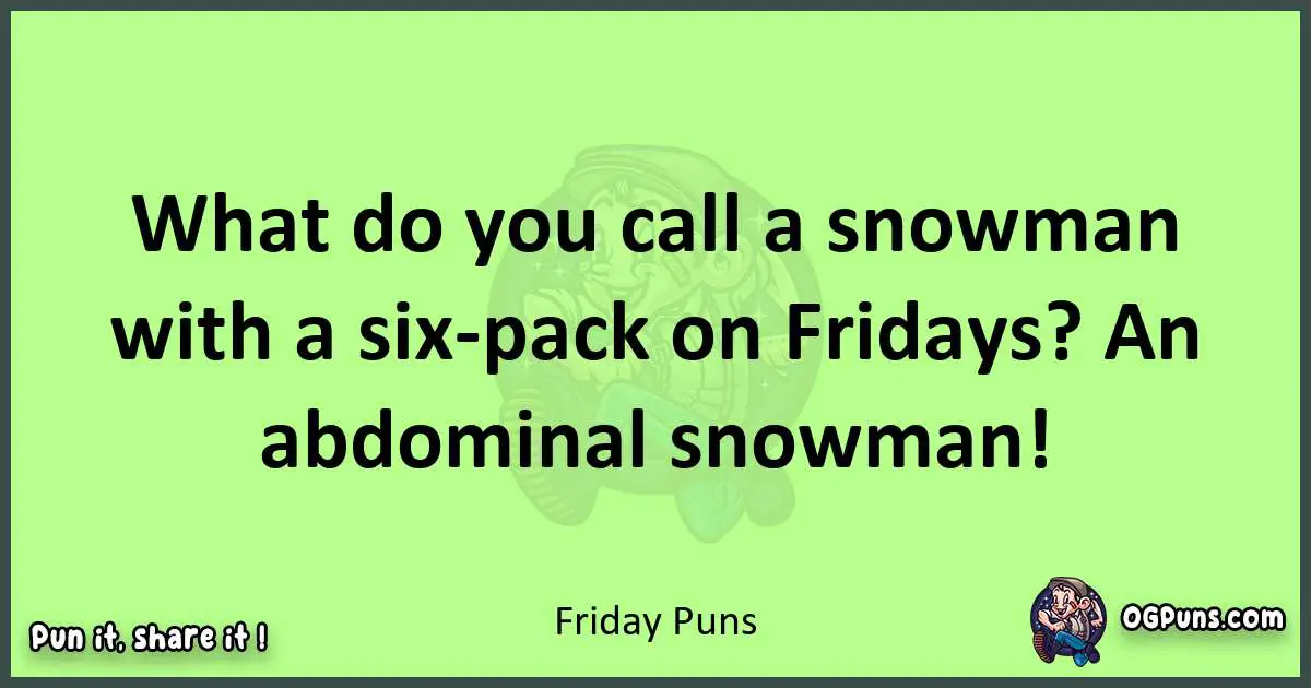 short Friday puns pun