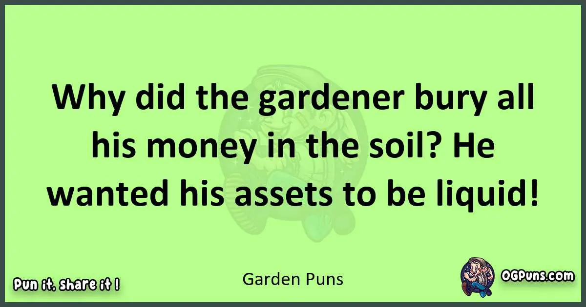 short Garden puns pun