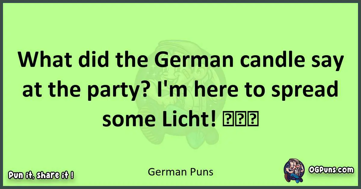 short German puns pun
