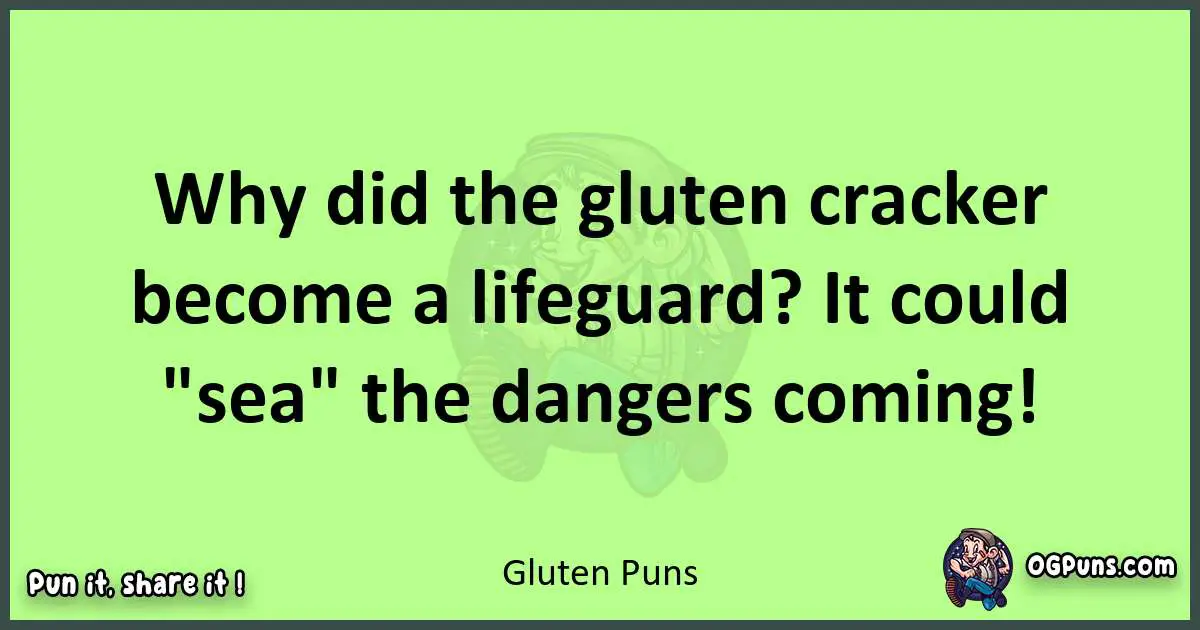 short Gluten puns pun