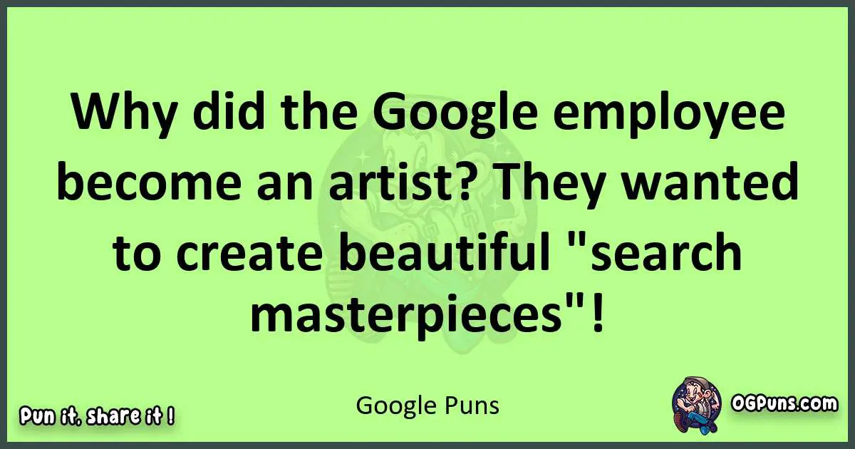 short Google puns pun