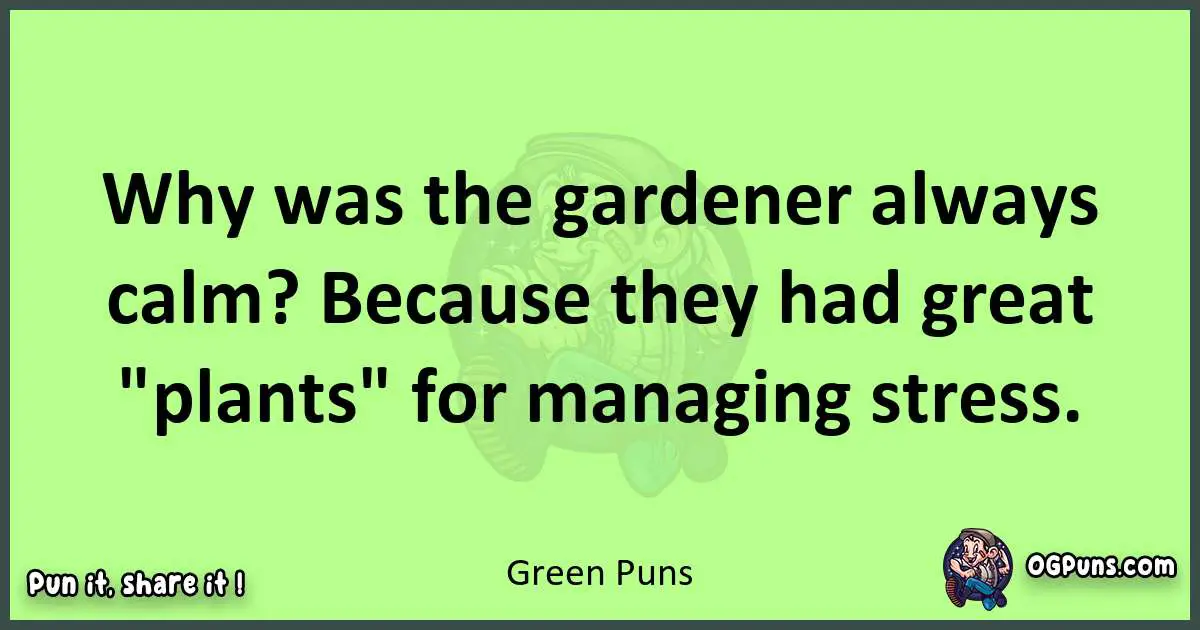 short Green puns pun