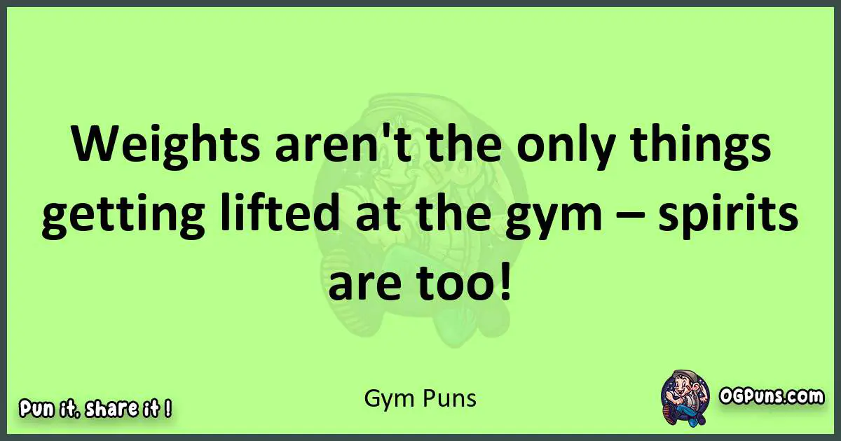 short Gym puns pun