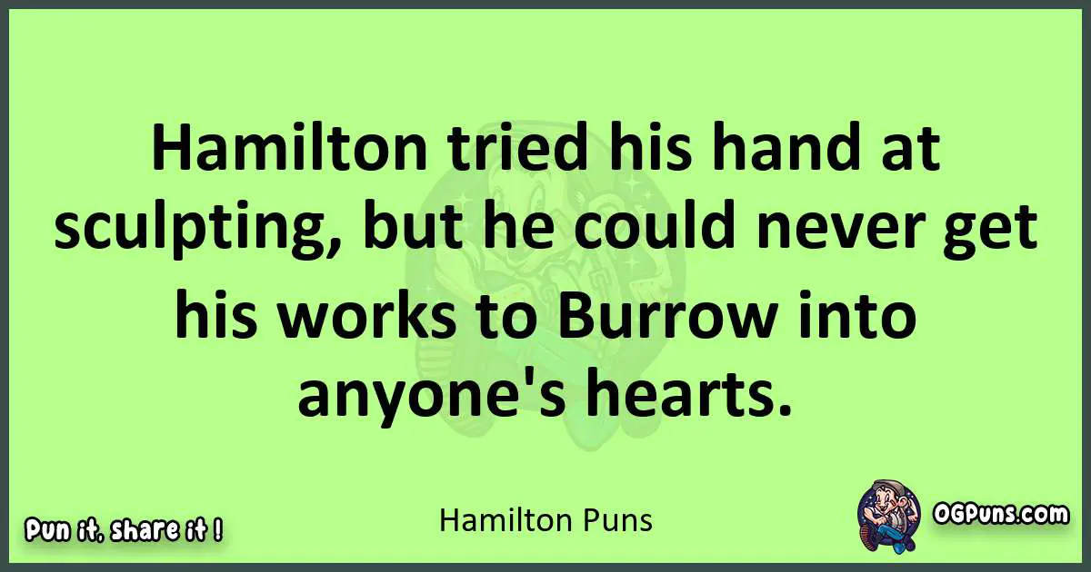 short Hamilton puns pun
