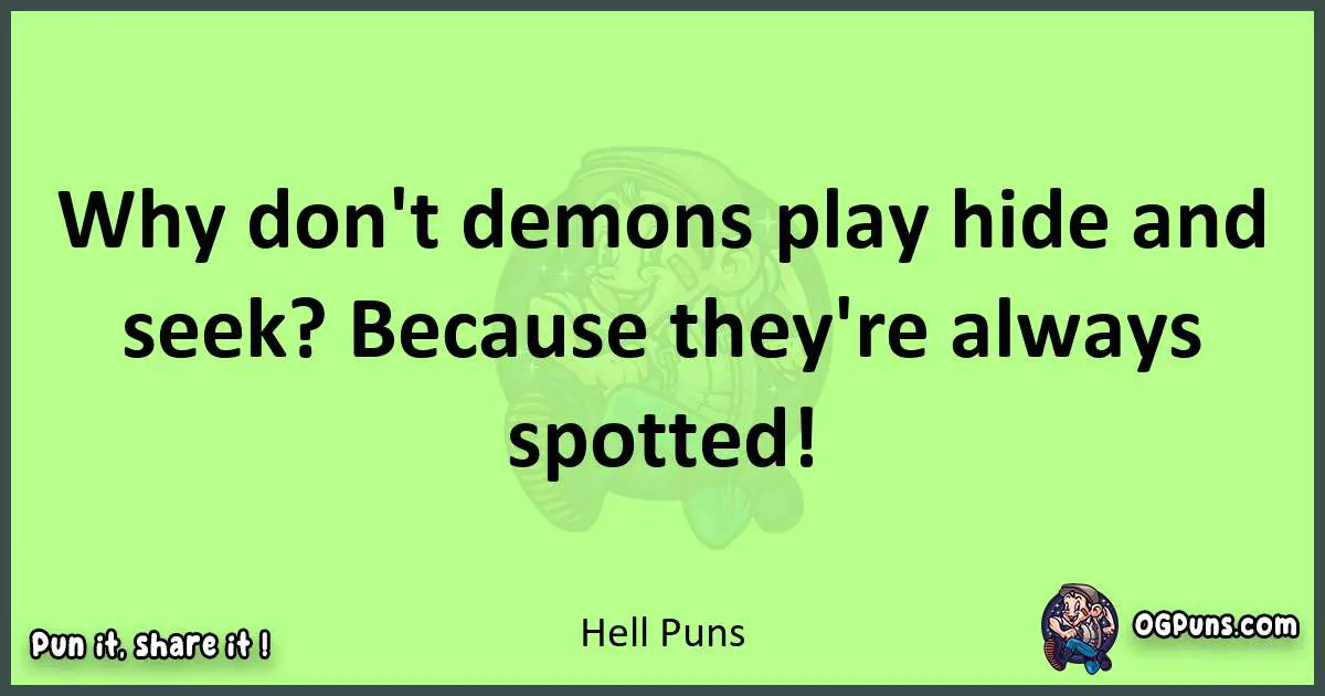 short Hell puns pun