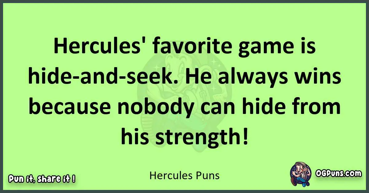 short Hercules puns pun