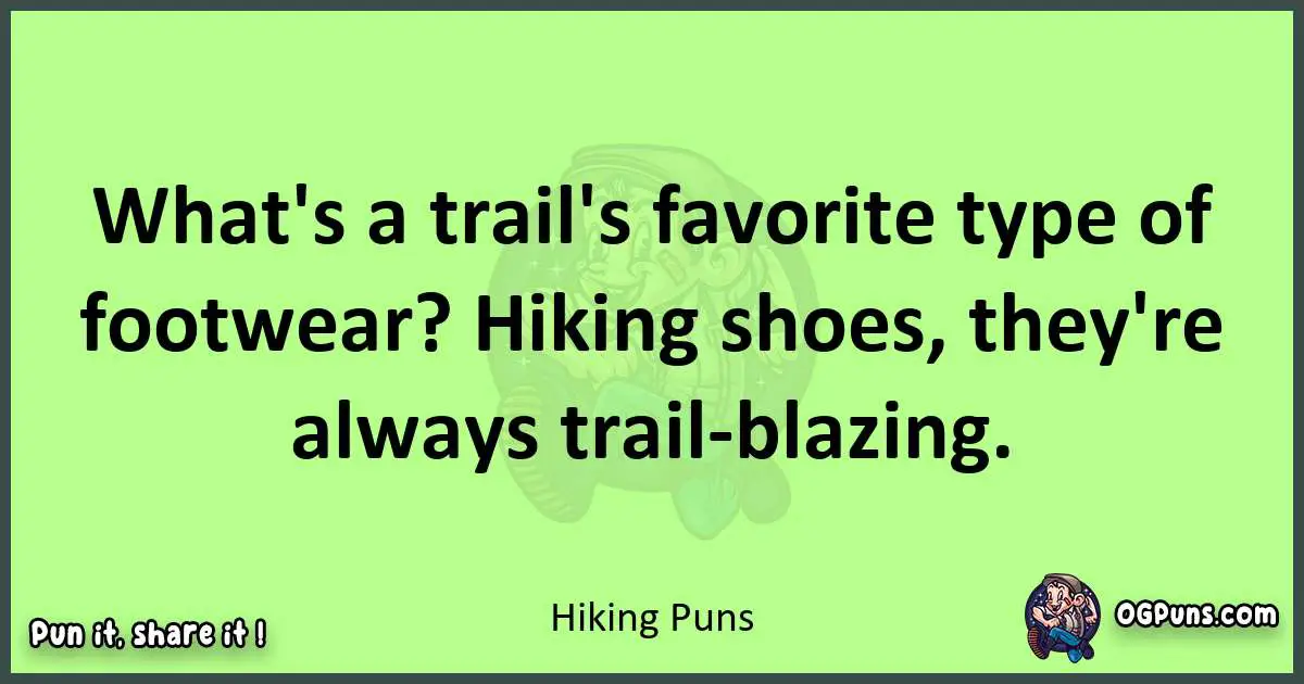 short Hiking puns pun