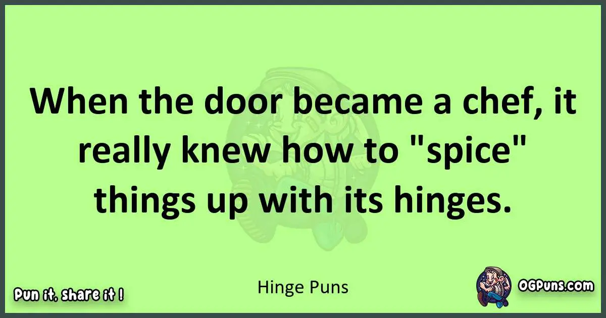 short Hinge puns pun