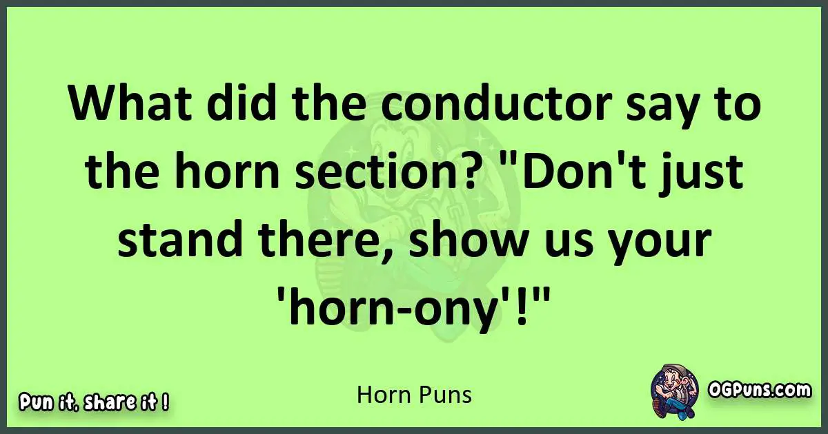 short Horn puns pun